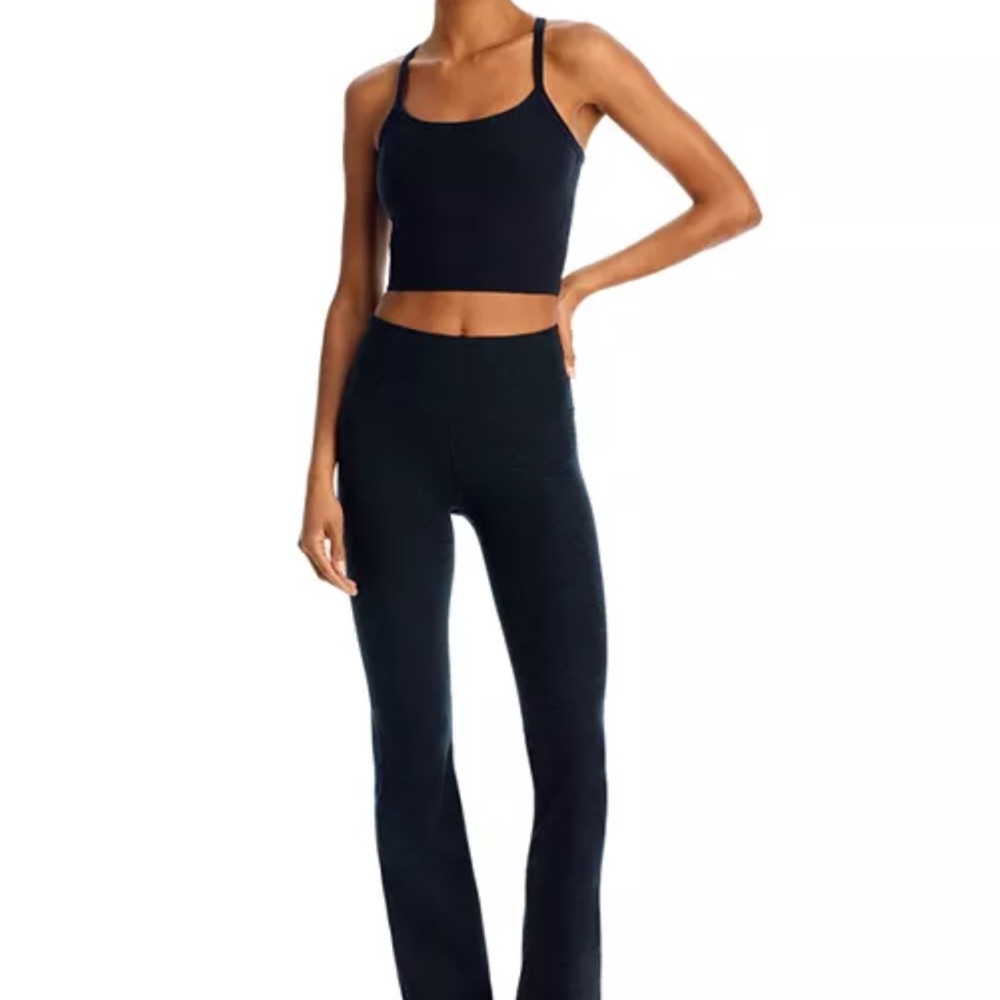 Beyond Yoga Dark Charcoal Racerback Tank